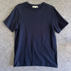 Merz B. Schwanen Navy Cotton 1950s T-Shirt | Size: 6/L | Womens